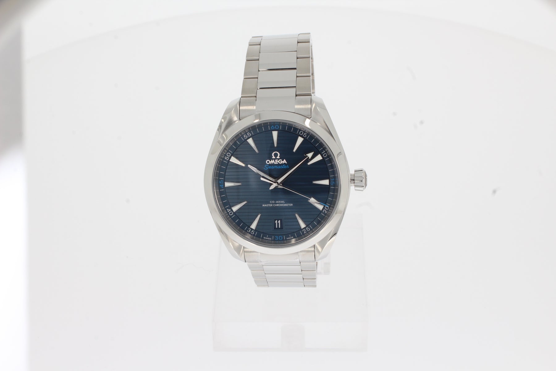 Omega Seamaster Aqua Terra 150M Co-Axial Master Chronometer 220.10.41.21.03.001 bleu 41mm acier