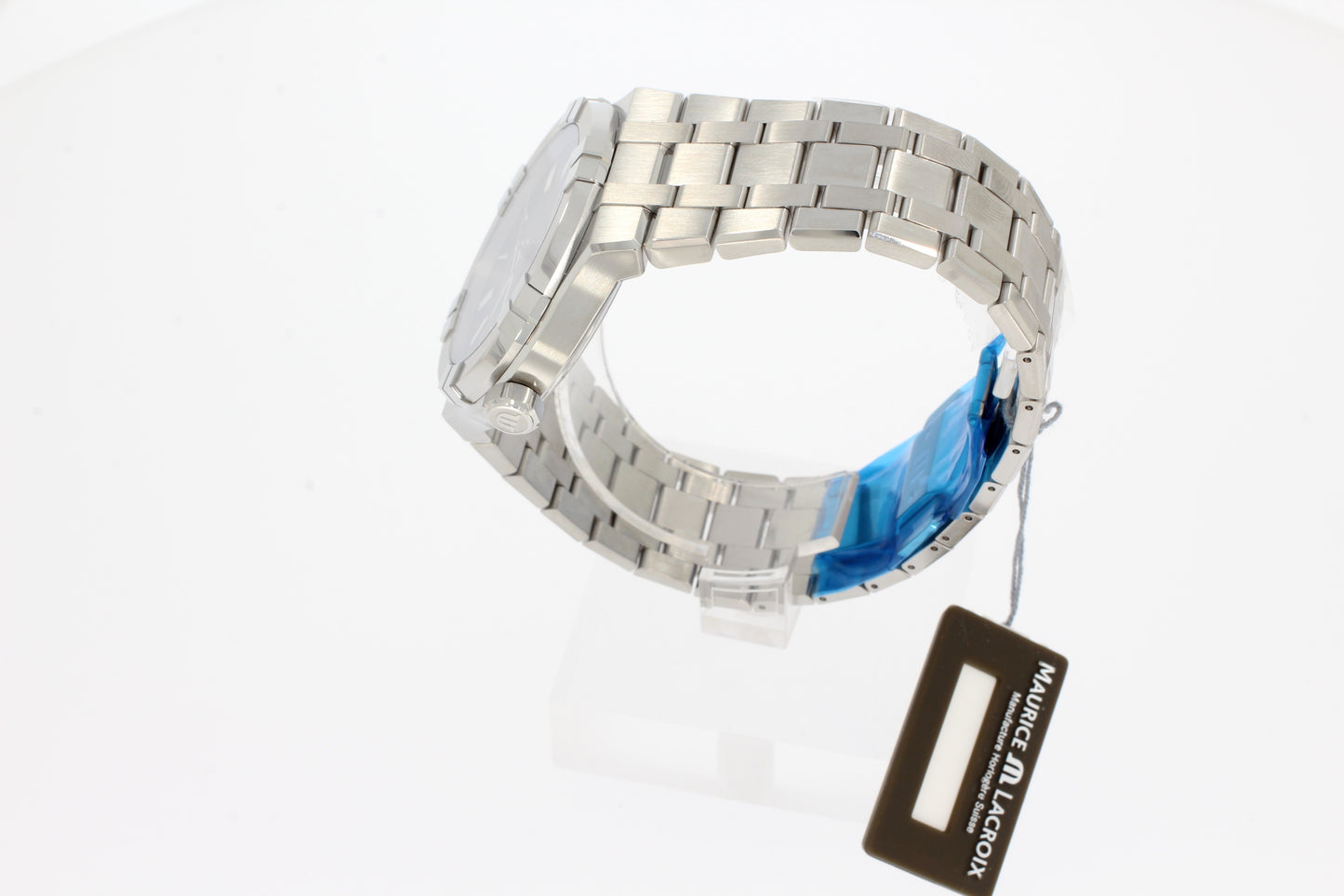 Maurice Lacroix Aikon 42mm AI6008-SS002-430-1 blau Stahl