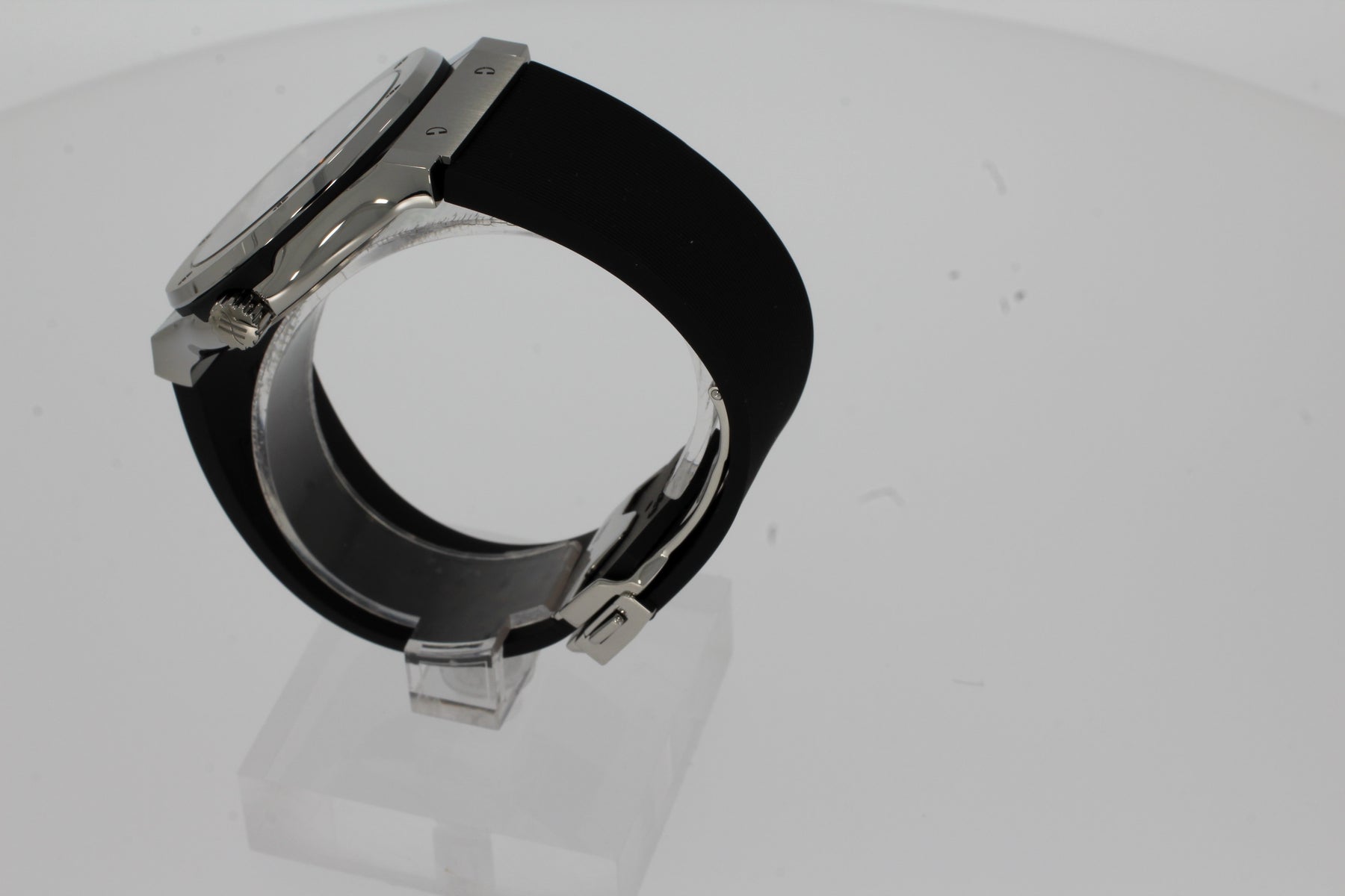 Hublot CLASSIC FUSION TITANIUM 45mm 511.NX.1171.RX Titanium Automatic Men's Watch Black Rubber
