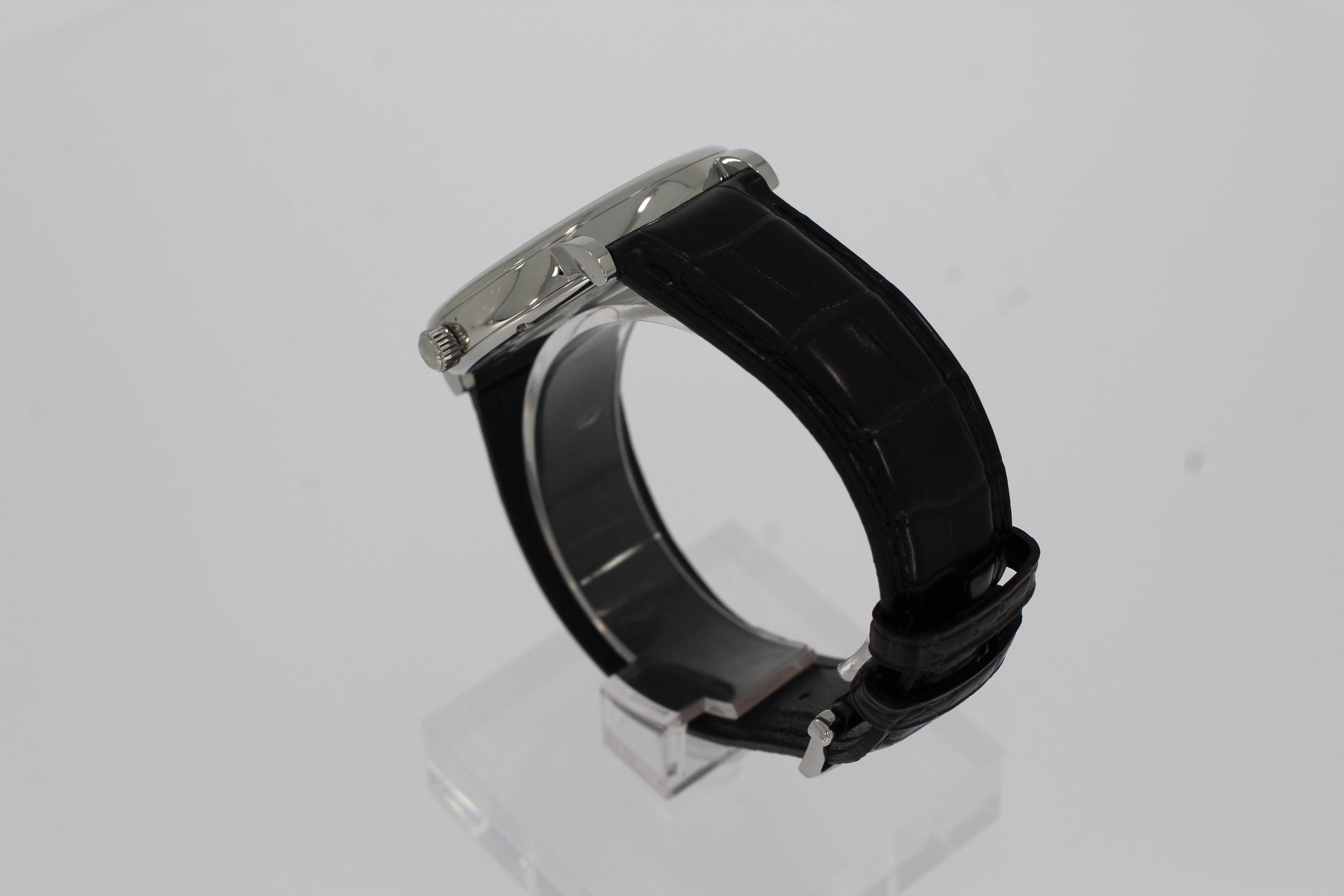 IWC Portofino IW356502 Edelstahl Gehäuse, Automatikaufzug, 40mm, Schwarzes Alligatorlederarmband