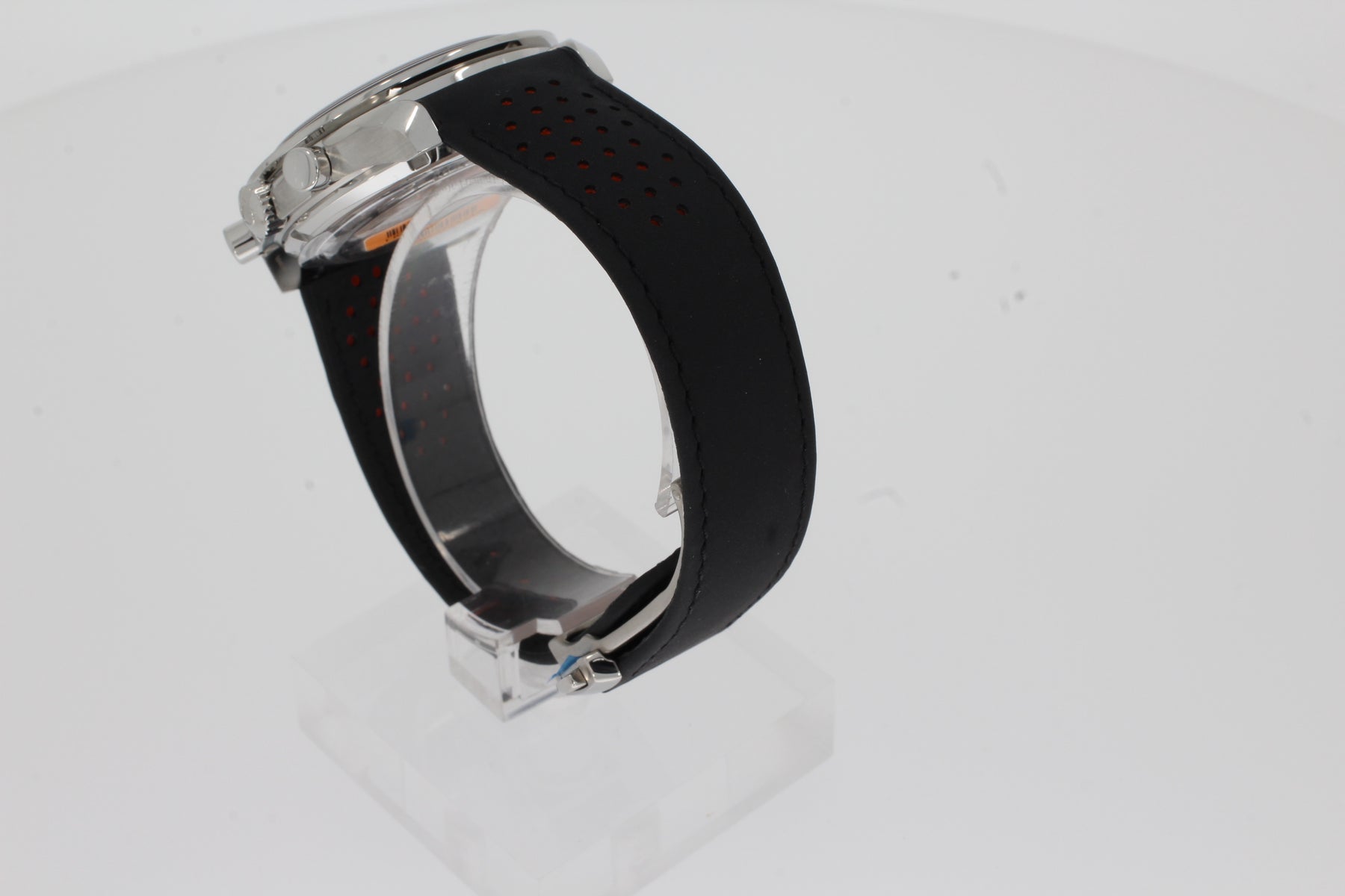 Omega Speedmaster Racing Co-Axial Chronograph Automatic 329.32.44.51.01.001 acier noir 44,2 mm, bracelet en cuir noir