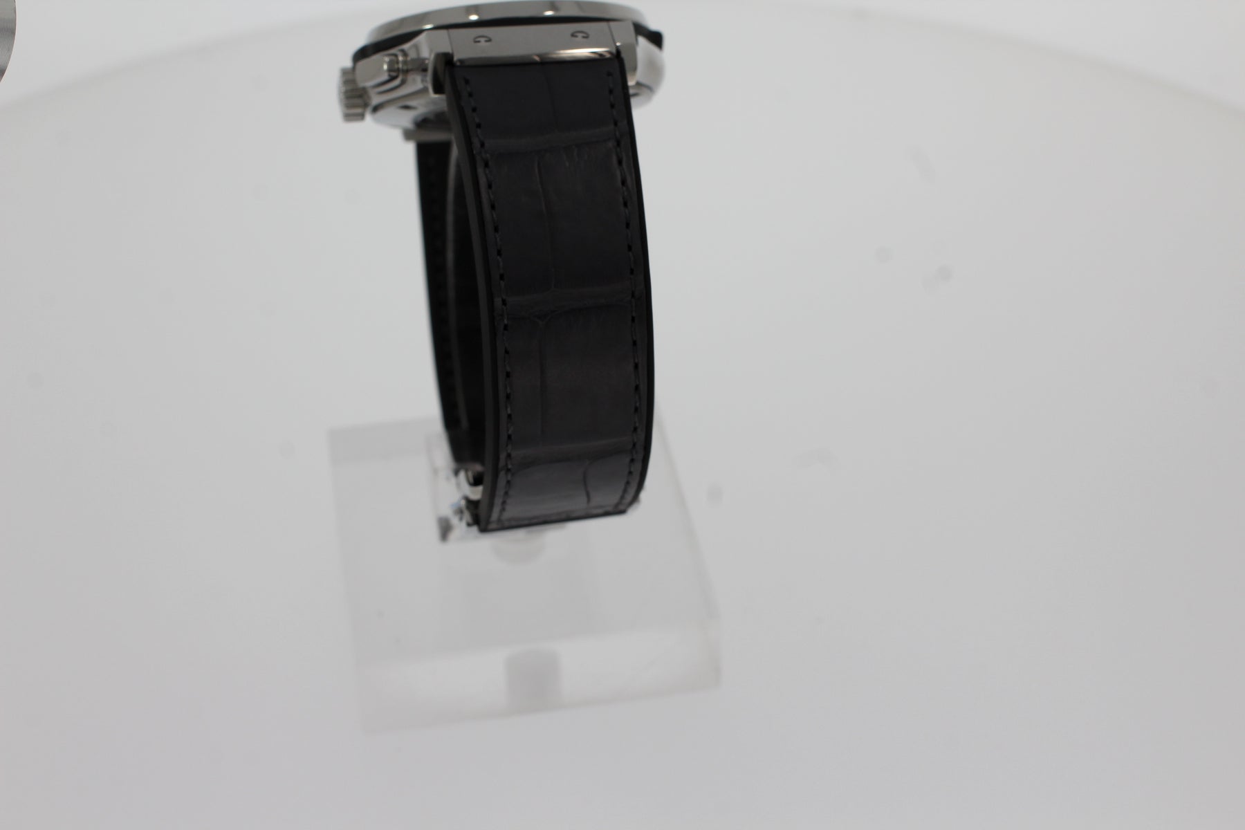 Hublot Classic Fusion Racing Grey Chronograph Titanium 42mm 541.NX.7070.LR Titanium Automatic Men's Watch Black Rubber Strap