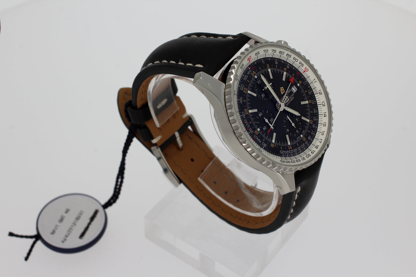 Breitling NAVITIMER 1 CHRONOGRAPH GMT 46 STAHL - SCHWARZ A24322121B2X1 Herren Uhr 46mm