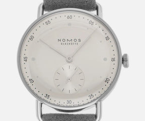 Nomos Metro 33 all silver  1122