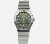 Omega Constellation 28 mm, Stahl mit Stahlarmband 13110286060001
