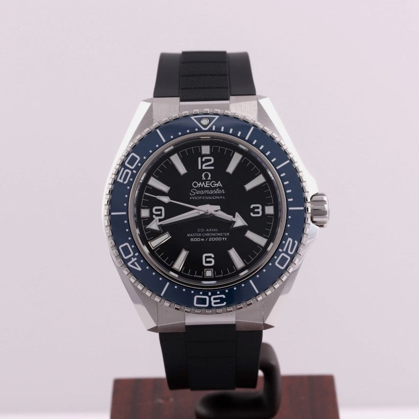 Omega SEAMASTER PLANET OCEAN 600M42 mm, Stahl mit Kautschukband 21732422101002