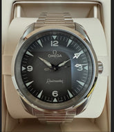 Omega Seamaster Railmaster 38 mm, Stahl mit Stahlarmband 23510382006001