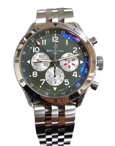 Breitling Classic AVI Super AVI B04 Chronograph GMT 46 Curtiss Warhawk  AB04452A1L1A1