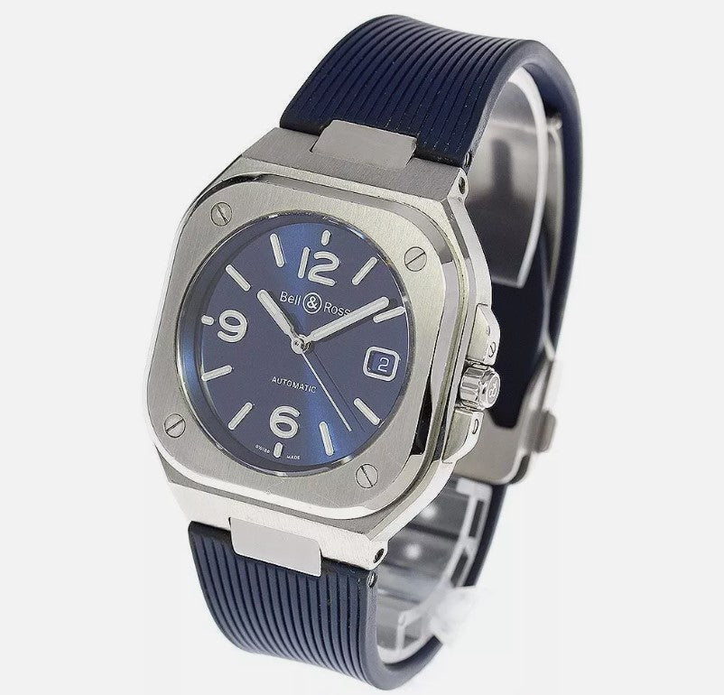 Bell &amp; Ross BR 05 BLUE STEEL BR05A-BLU-ST/SRB BR05A-BLU-ST/SRB