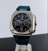 Bell & Ross Instruments Br 05 Chrono Blue Men's Watch BR05C-BU-ST/SRB