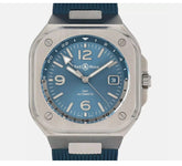 Bell & Ross BR-05 GMT Sky Blue 41 MM BR05G-PB-ST/SRB
