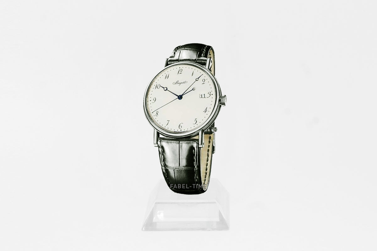 Breguet Classique 5177BB299V6  5177BB/29/9V6 38mm 18K Weißgold, Alligator Armband, Zentralsekunde, Datum