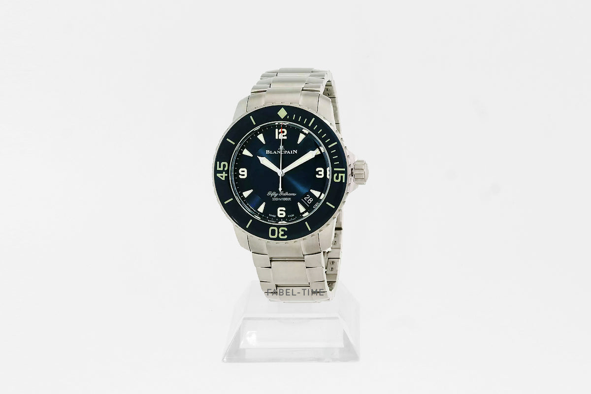Blancpain FIFTY FATHOMS AUTOMATIQUE 5015-12B40-98B schwarz 45 mm Edelstahl Automatik Herrenuhr