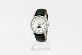 Blancpain Villeret Quantième Complet 38mm 6264-1127-55B weiß Automatik 38 mm Stahl, Armband Alligatorleder