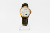 Blancpain Villeret Grande Date Jour Retrograde 6668-3642-55A Automatik 40.50 mm Rotgold, Opalin, Alligatorleder Armband