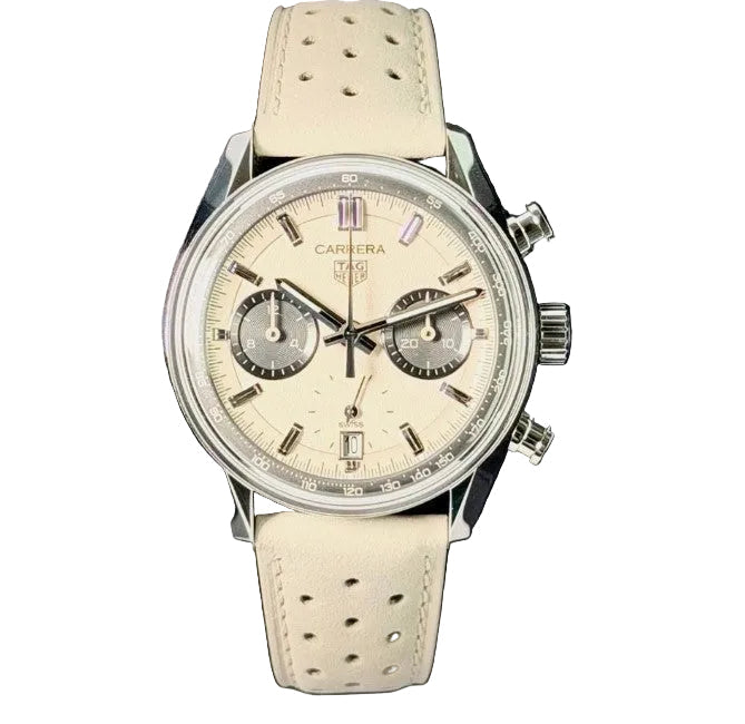 TAG Heuer Carrera Chronograph Automatik, 39 mm, Edelstahl CBS221H.FC8366