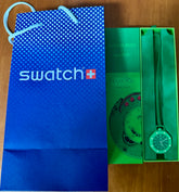 Swatch Royal Pop Green eight SSX03G100N