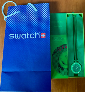 Swatch Royal Pop Green eight SSX03G100N