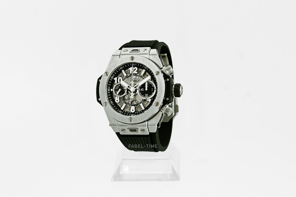 Hublot Big Bang Unico Titanium 44mm 421.NX.1170.RX 10ATM Sapphire Crystal Dial, Black