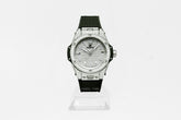 Hublot BIG BANG ONE CLICK STEEL FULL PAVÉ 39mm 465.SX.9010.RX.1604 montre femme acier inoxydable caoutchouc noir