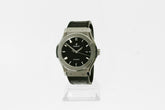 Hublot Classic Fusion Titanium 42 mm 542.NX.1171.LR titanium automatic men's watch black strap rubber, crocodile leather