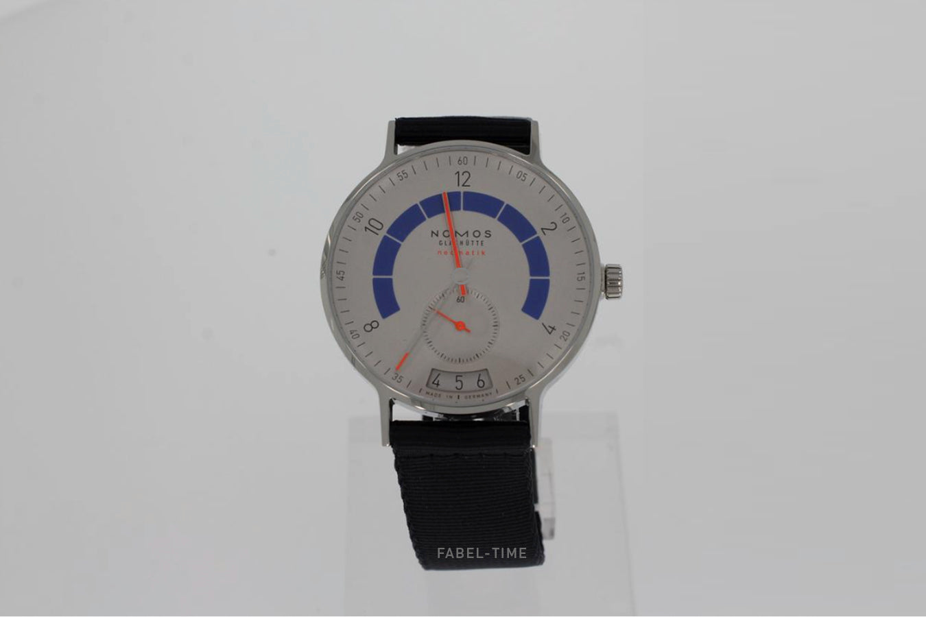 Nomos Autobahn 1303 sport gray with sapphire crystal back