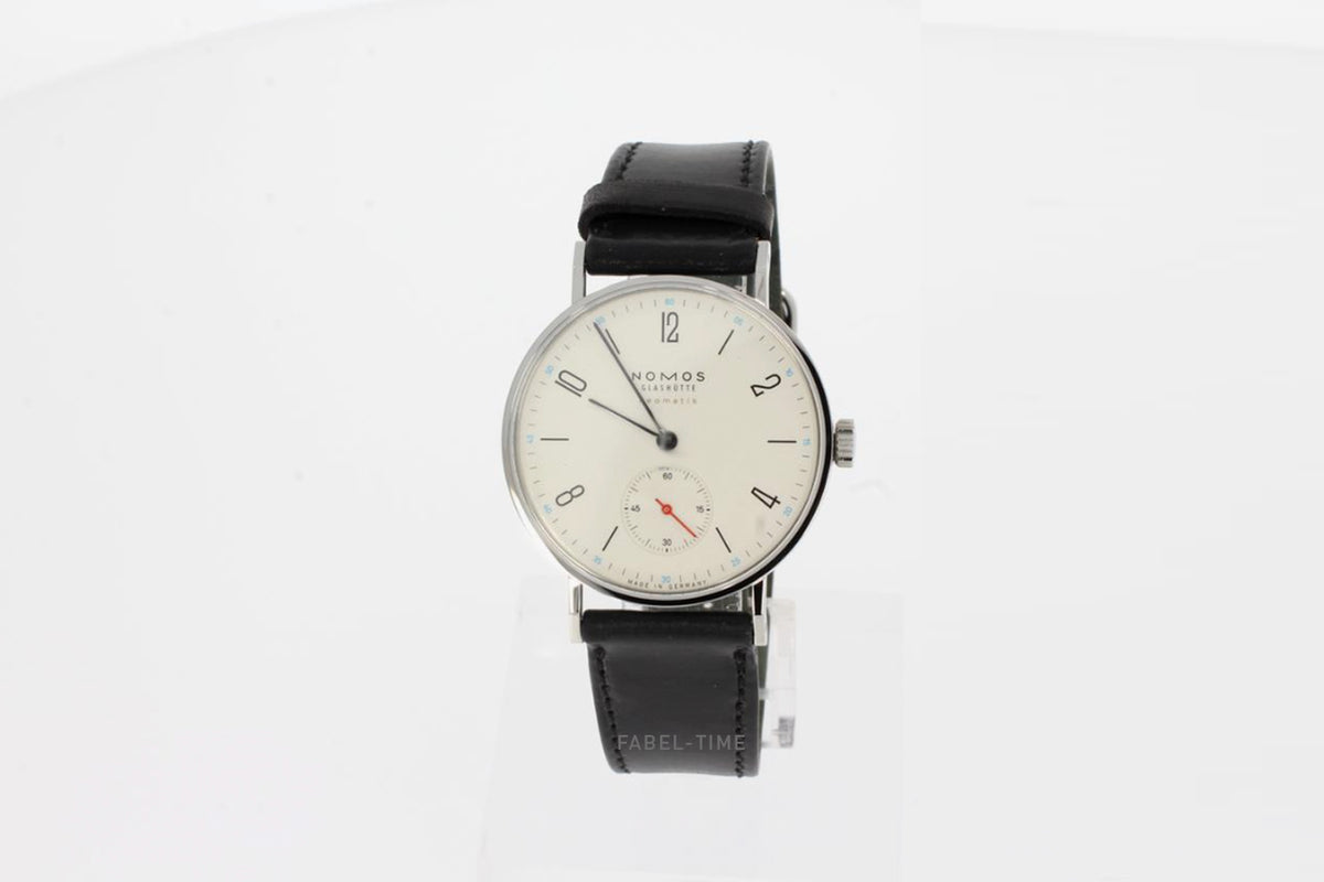 NOMOS Tangente neomatik 175 weiß mit Saphirglasboden