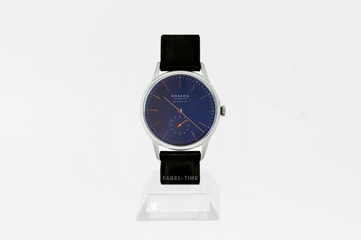 NOMOS Orion neomatik 343 nachtblau mit Saphirglasboden