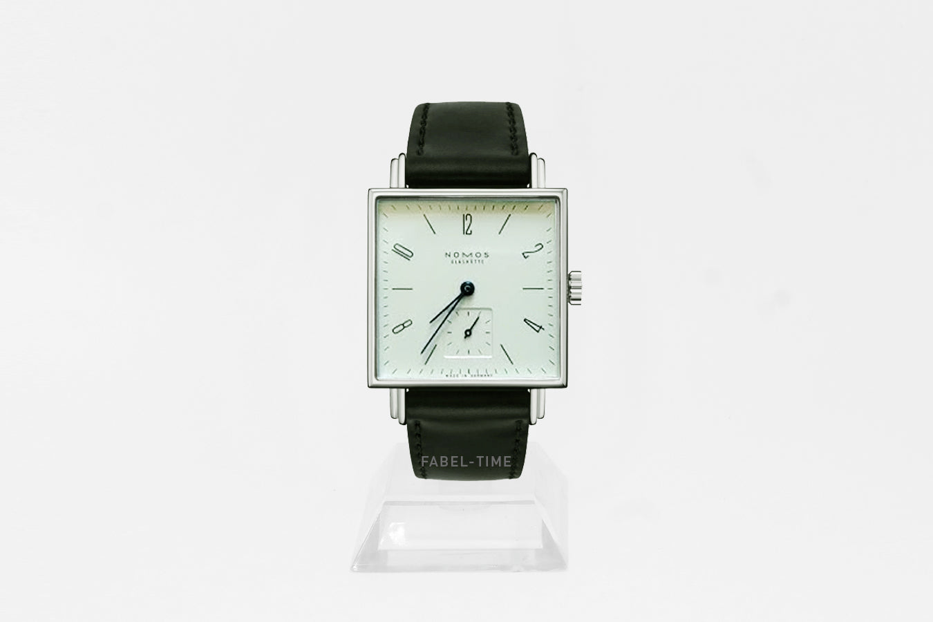 NOMOS Tetra 406 weiß mit Saphirglosboden