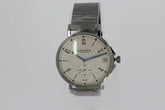 NOMOS Tangente 580 weiß mit Saphirglasboden