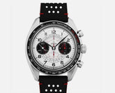 Omega Speedmaster Chronoscope 43 mm, Stahl mit Lederarmband 32932435102001
