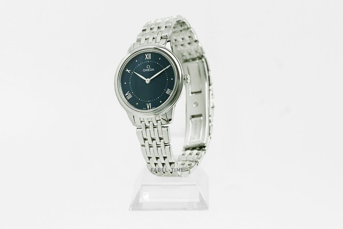 Omega De Ville Prestige 30 mm, Stahl mit Stahlarmband 43410306003001