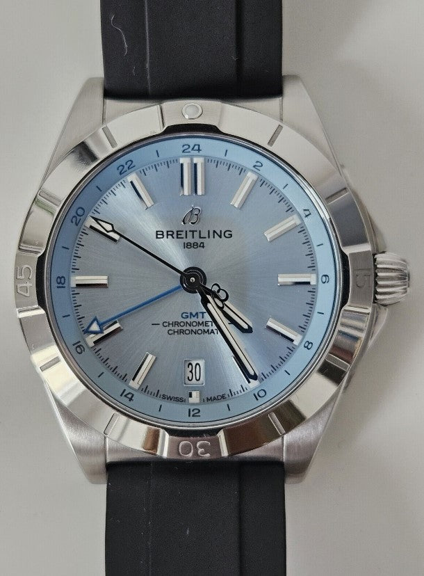 Breitling Chronomat Automatic GMT 40 P32398101C1S1 Eisblau