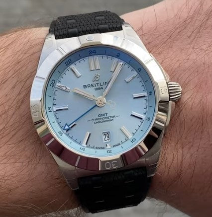 Breitling Chronomat Automatic GMT 40 P32398101C1S2 Eisblau