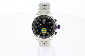 TAG Heuer Formula 1 Chronograph x Senna  Quarz, 43 mm, Edelstahl CAZ101AX.BA0637