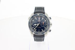 Omega Seamaster Planet Ocean 600M 45,5 mm, Stahl mit Lederarmband mit Innenseite aus Kautschuk 215.33.46.51.03.001 / 21533465103001