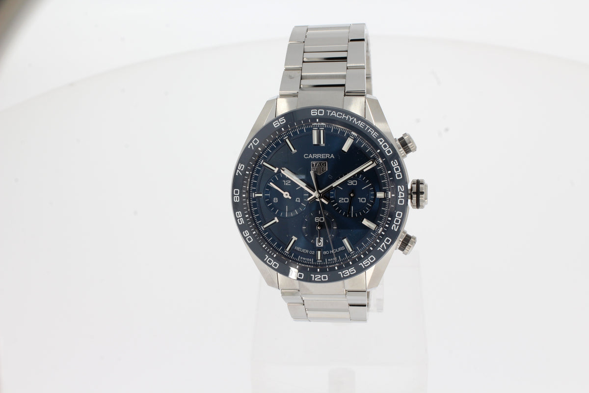 TAG HEUER CARRERA CHRONOGRAPH Automatic, 44 mm, stainless steel &amp; ceramic CBN2A1A.BA0643