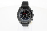 Omega Speedmaster Dark Side of the Moon 44,25 mm, schwarze Keramik mit Kautschukband 31092445101004