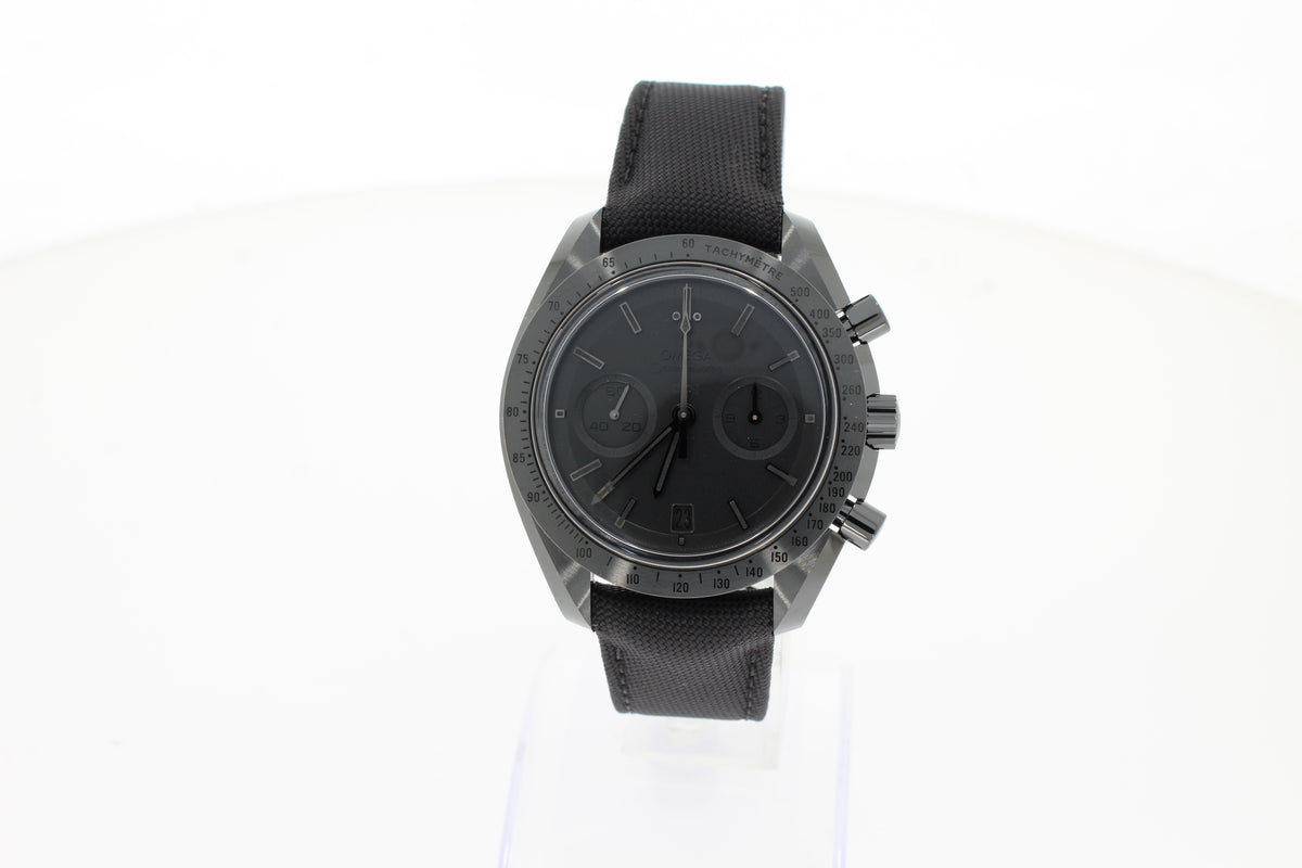 Omega Speedmaster Dark Side of the Moon 44,25 mm, schwarze Keramik mit beschichtetem Nylonarmband 31092445101003