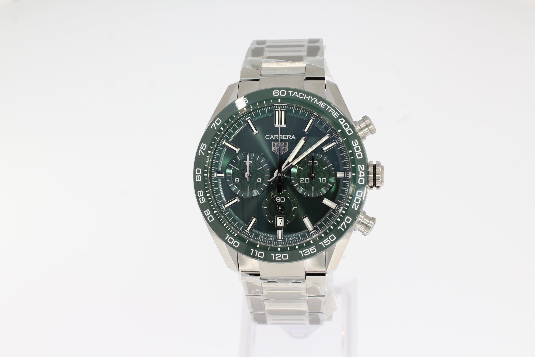 Tag Heuer CARRERA Automatic Chronograph, 44 mm, stainless steel &amp; ceramic CBN2A1N.BA0643