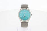 Nomos Club Campus 38 endless blue 724 Edelstahl 38.5 mm Handaufzug, gewölbtes Saphirglas,