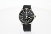 Blancpain Fifty Fathoms  Fifty Fathoms Automatique 5010 1130 B64B schwarz Automatik 42.30 mm Stahl Kautschuk