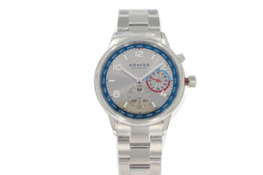 Nomos Club Sport neomatik Weltzeit silber 791