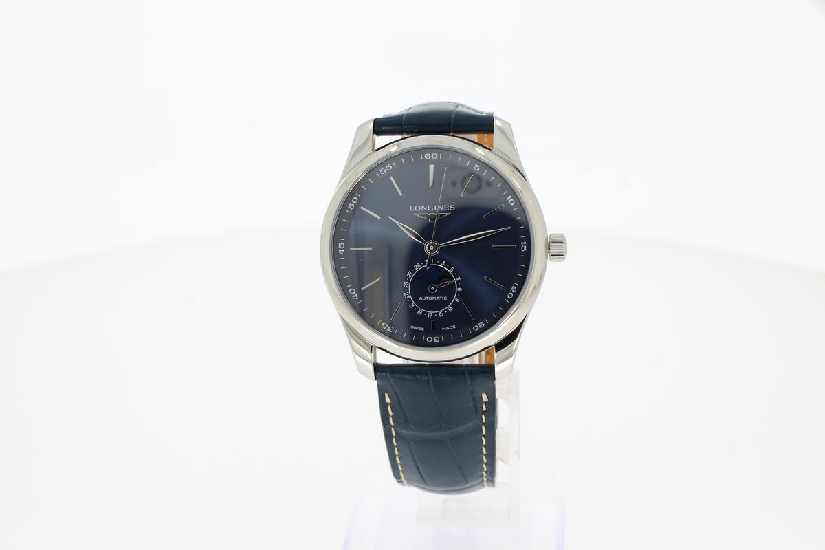 LONGINES MASTER COLLECTION MOONPHASE, L2.909.4.92.0, Automatik Uhr, Ø 40.00 mm, Edelstahl