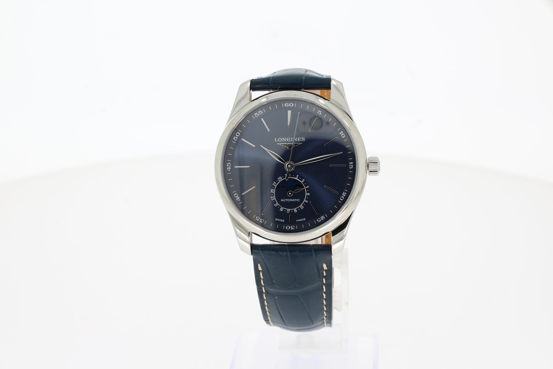 LONGINES MASTER COLLECTION MOONPHASE, L2.909.4.92.0, Automatik Uhr, Ø 40.00 mm, Edelstahl