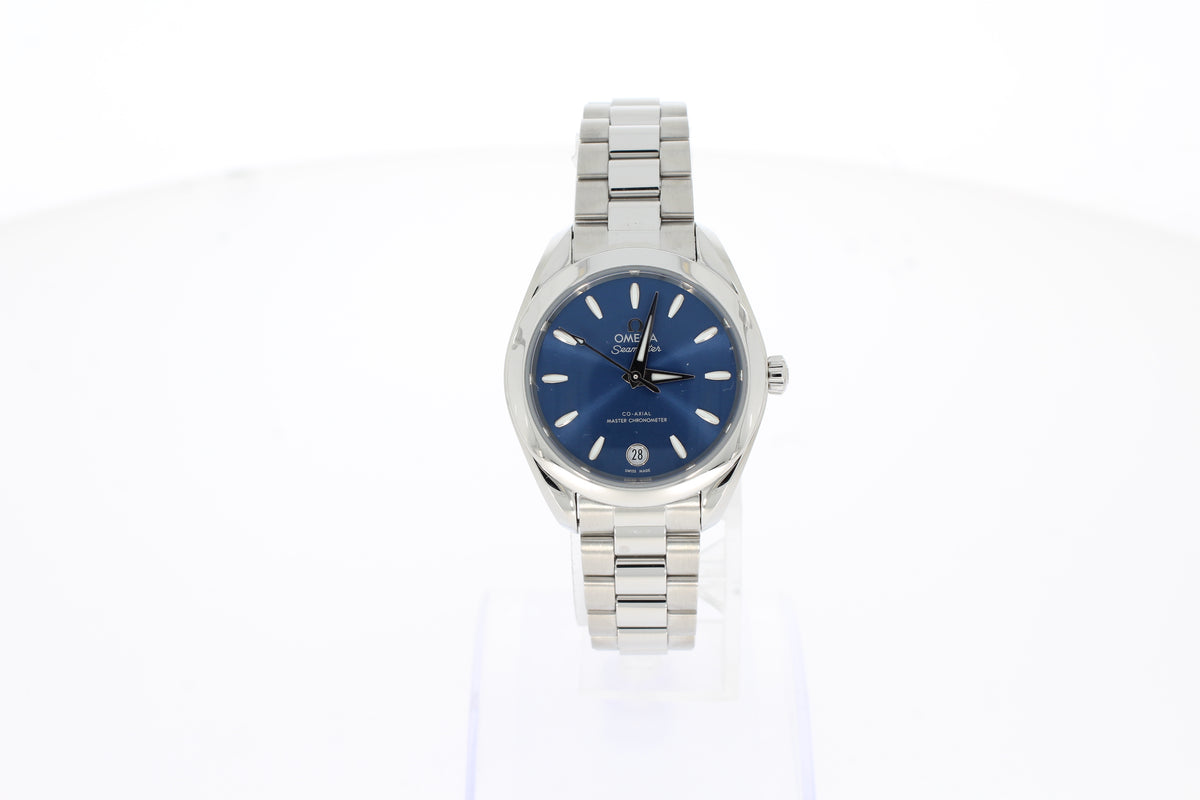Omega Seamaster Aqua Terra 150M 30 mm, Stahl mit Stahlarmband 220.10.30.20.03.001