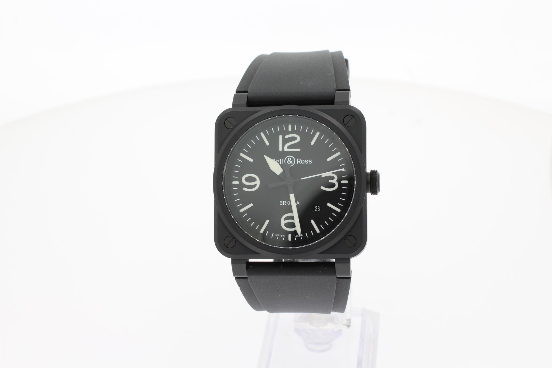 Bell & Ross BR 03 BLACK MATTE BR03A-BL-CE/SRB