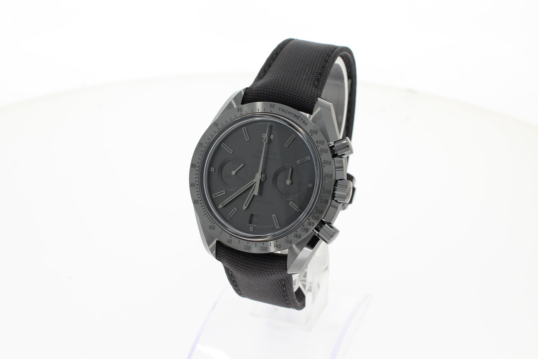 Omega Speedmaster Dark Side of the Moon 44,25 mm, schwarze Keramik mit beschichtetem Nylonarmband 31092445101003