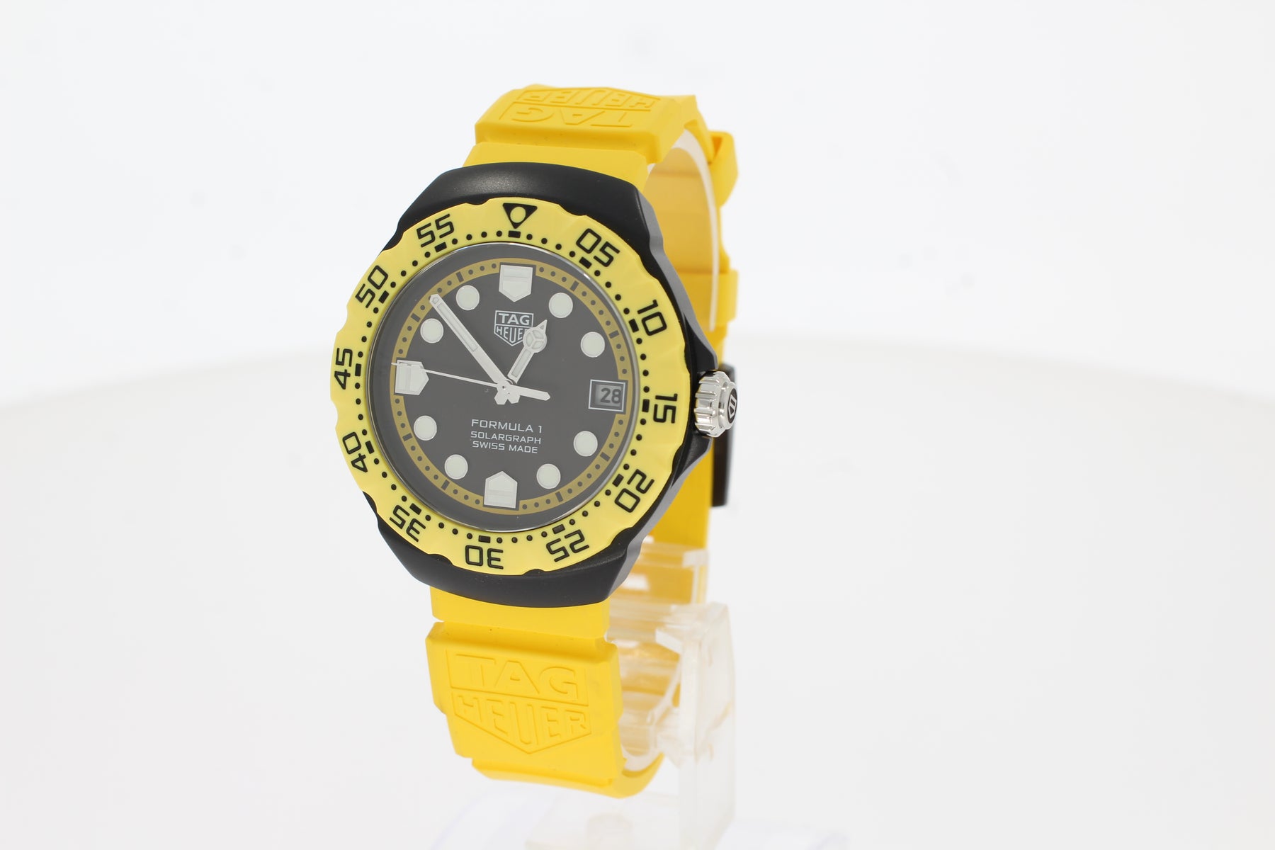 TAG Heuer Formula 1 Solargraph Quarz (Solar), 38 mm, Edelstahl mit schwarzer DLC-Beschichtung WBY1117.FT8087 Limited