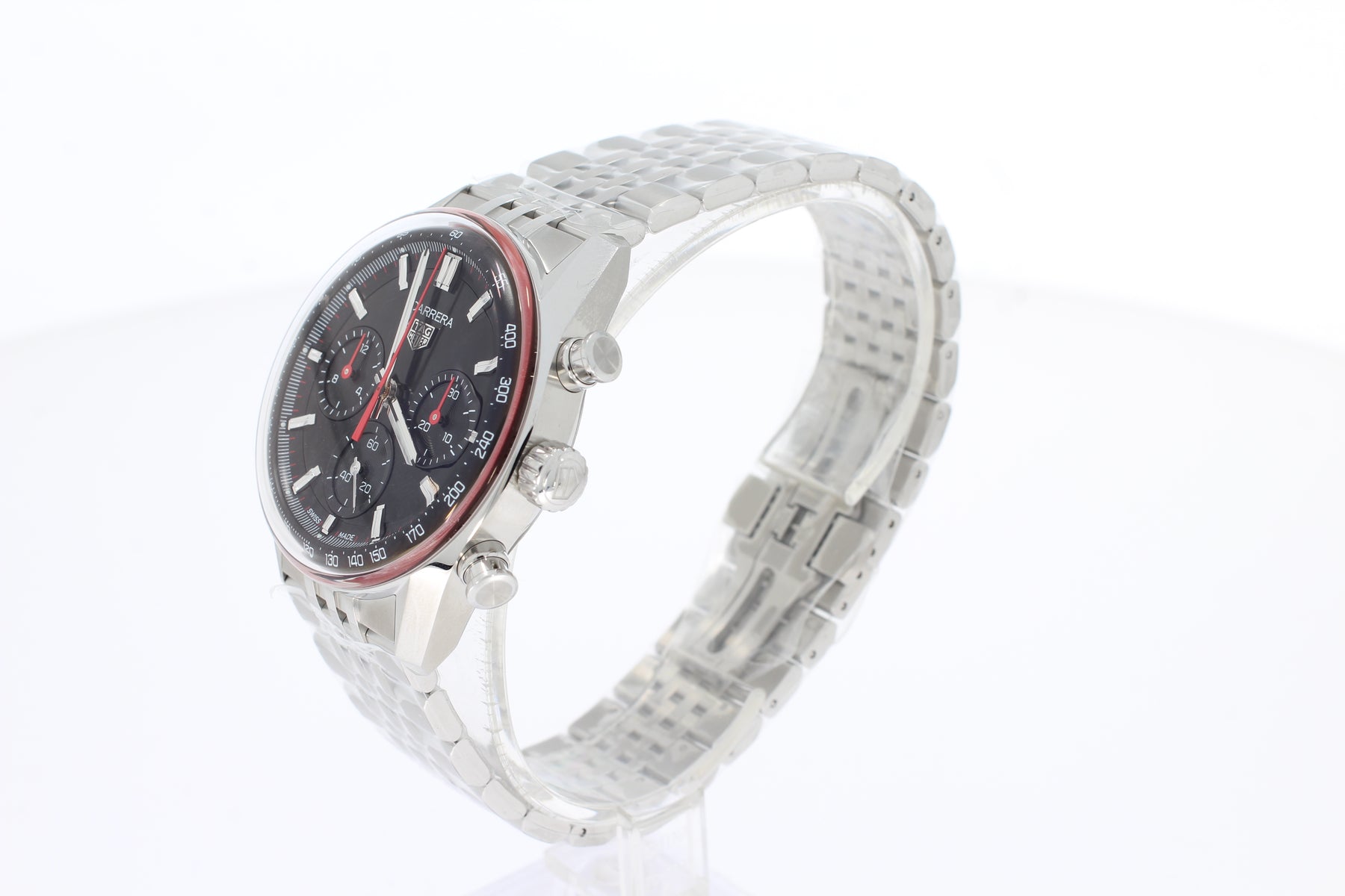 TAG Heuer Carrera Chronograph Automatik, 41 mm, Edelstahl CBS2114.BA0053